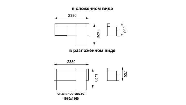 Диван-кровать угловой «София» Рогожка флис бирюза/кожзам белый